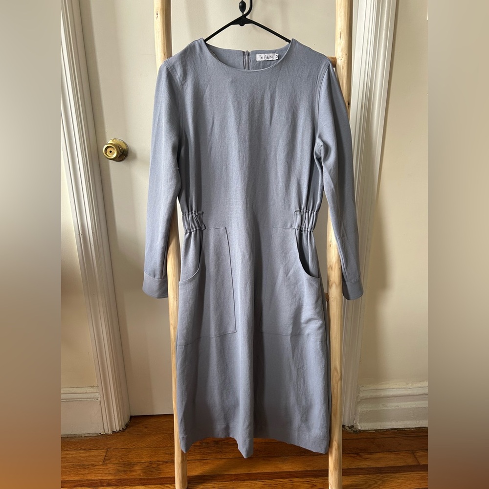 Elegant Gray Women's Dress